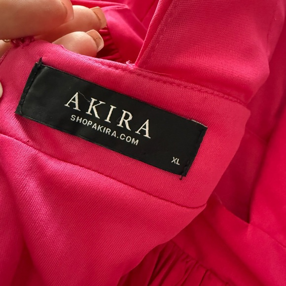 AKIRA Fuchsia Statement Dress - Picture 9 of 10